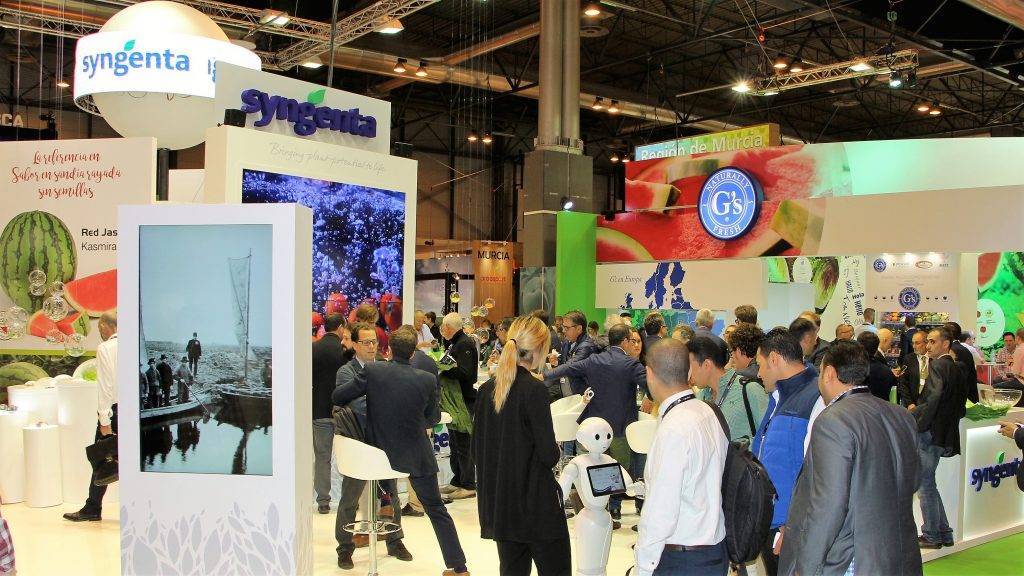 1.- Stand principal de Syngenta en Fruit Attraction 2017|2.- Stand dedicado a Kumato® y a sus nuevas presentaciones|2.- Stand dedicado a Kumato® y a sus nuevas presentaciones